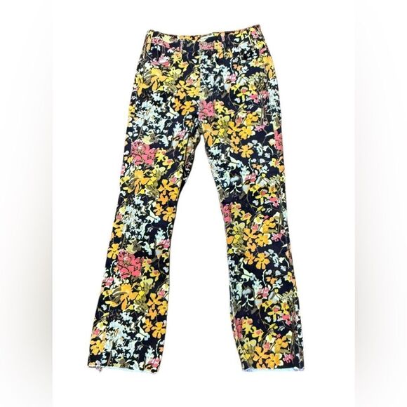 MOTHER The Hustler High-Rise ankle fray Corduroy Pants size 27 - Picture 2 of 8